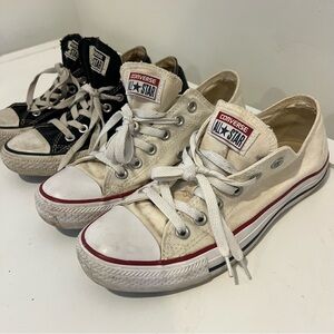 Converse chuck taylor Low-Top Sneakers black & white 8